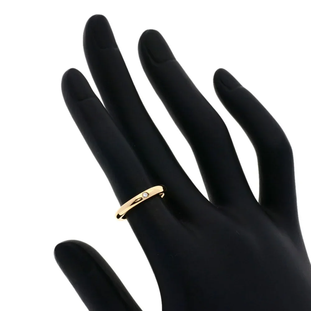 TIFFANY & CO. 18k Rose Gold Diamond Ring - Picture 7 of 9